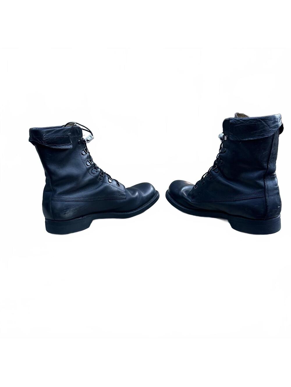 Addison Shoe Co. Steel Toe Men’s Size 9D Military Combat Black Boots USA Made - Picture 12 of 16